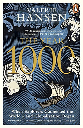 Book cover: “The Year 1000” with gold lettering and a sailing ship illustration.