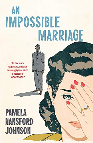 Book cover: illustrated couple, woman in foreground, title "An Impossible Marriage.