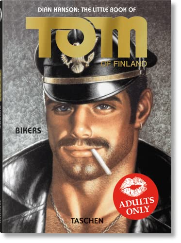 Book cover featuring a mustachioed man in a leather cap and jacket smoking.