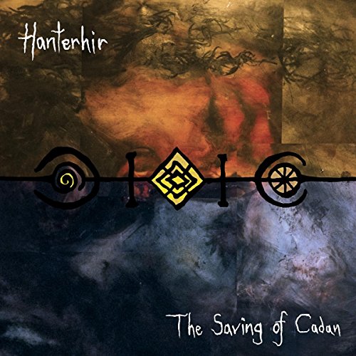 Album cover for Hanterhir’s "The Saving of Cadan" with abstract symbols.