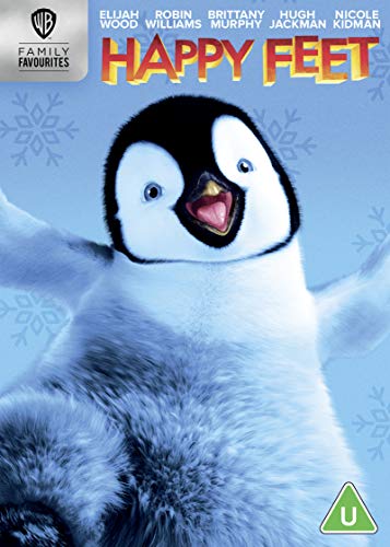 DVD cover art featuring a happy penguin on a light blue snowflake background.