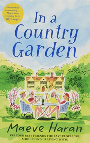 Book cover: women relaxing in a garden with a country house.