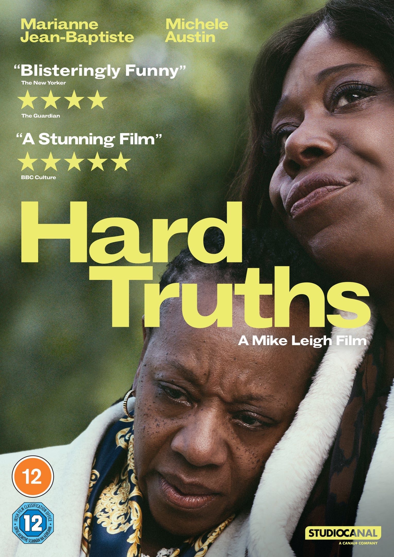 DVD cover for “Hard Truths” featuring two Black women in close-up.