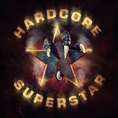 CD cover for Hardcore Superstar’s “Abrakadabra” featuring claws and a star.