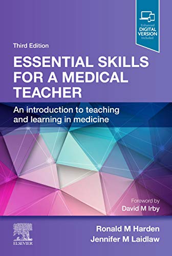 Book cover: "Essential Skills for a Medical Teacher," third edition.