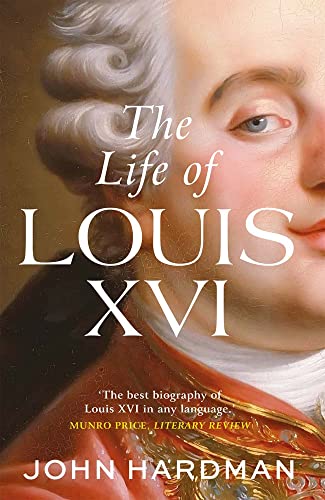 Book cover featuring a portrait of Louis XVI with title and author's name.