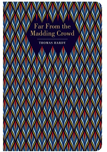 Book cover for "Far From the Madding Crowd" with patterned design.