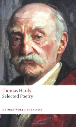 Book cover: “Selected Poetry” by Thomas Hardy, with portrait.