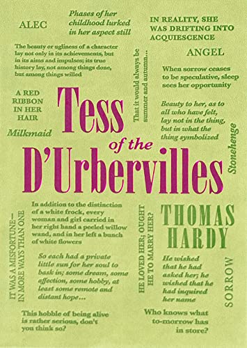 Green book cover with “Tess of the D’Urbervilles” in purple text.