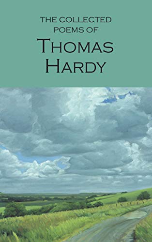 Book cover for The Collected Poems of Thomas Hardy featuring a landscape painting.