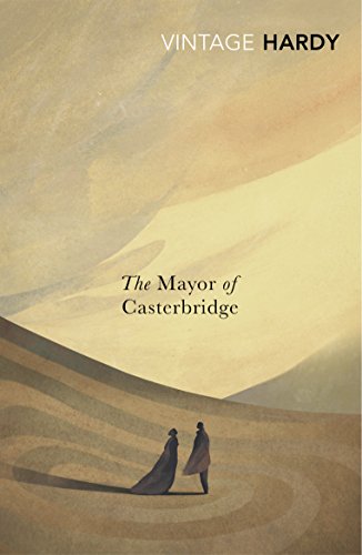 Book cover: "The Mayor of Casterbridge" with figures in a landscape.