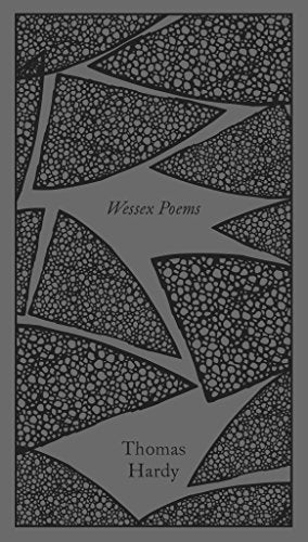 Black and grey patterned cover of “Wessex Poems” by Thomas Hardy.