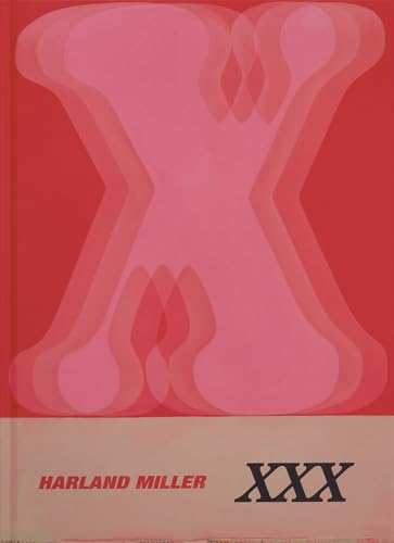 Red book cover with layered, abstract pink shapes and "XXX" text.