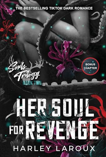 Book cover: dark, romantic imagery with a woman and floral elements.