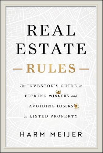 Book cover: "Real Estate Rules" by Harm Meijer, with map background.