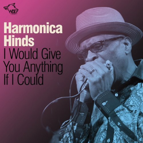 Harmonica Hinds album cover, a man playing a harmonica.