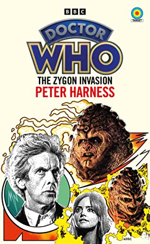 Doctor Who novel cover featuring the Doctor, a Zygon, and Clara Oswald.