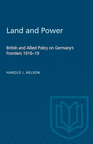 Book cover: "Land and Power" by Harold I. Nelson, blue background.