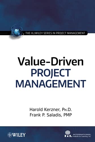 Book cover: "Value-Driven Project Management" by Harold Kerzner and Frank Saladis.