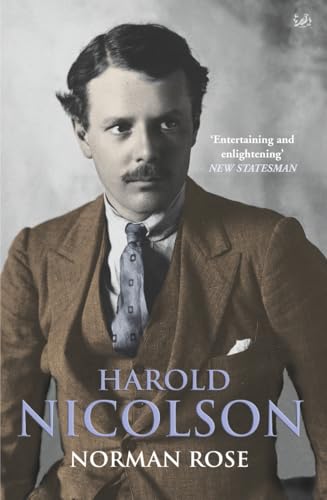 Book cover: portrait of Harold Nicolson, in a suit, by Norman Rose.