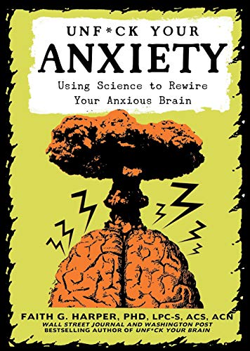 Book cover with orange brain illustration and bold, distressed typography.
