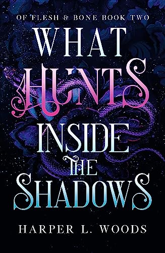 Book cover featuring a purple snake coiled against a dark, starry background with text.
