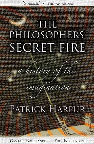 Book cover: "The Philosophers' Secret Fire" with celestial imagery.