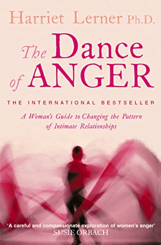 Book cover for The Dance of Anger by Harriet Lerner featuring a blurred dancer.