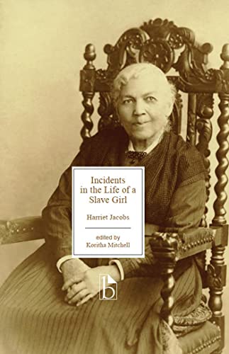 Book cover featuring a portrait of Harriet Jacobs seated in a chair.