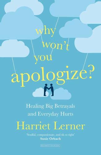 Book cover with blue background, white clouds, and two figures shaking hands.