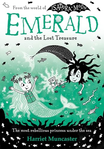 Book cover featuring two mermaids swimming underwater with a small teddy bear.