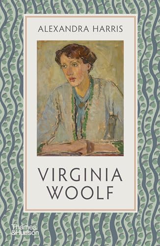 Book cover featuring a painted portrait of Virginia Woolf.