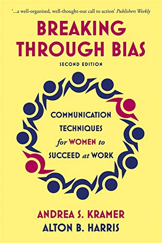 Book cover: "Breaking Through Bias" with circular figure design.