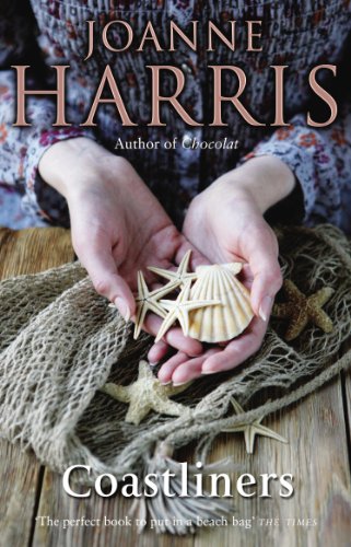 Book cover: hands holding seashells and starfish on a fishing net.