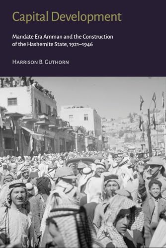 Book cover: historical photo of a crowded street in Amman, Jordan.