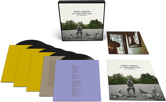 George Harrison’s “All Things Must Pass” 50th Anniversary vinyl box set.