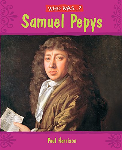 Book cover featuring a portrait of 17th-century man, Samuel Pepys.