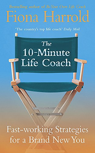 Book cover: "The 10-Minute Life Coach" with a director's chair.