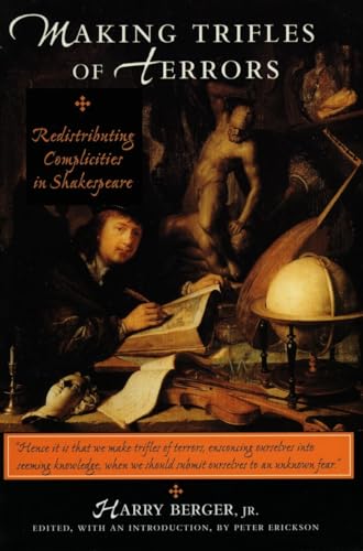 Book cover with a Renaissance painting and title: “Making Trifles of Terrors.”