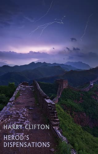 Book cover featuring the Great Wall of China under a lightning-filled purple sky.