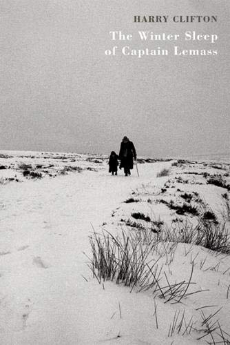 Book cover: snowy landscape with a man and child walking away.