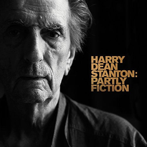 Black and white portrait of Harry Dean Stanton with album title text.