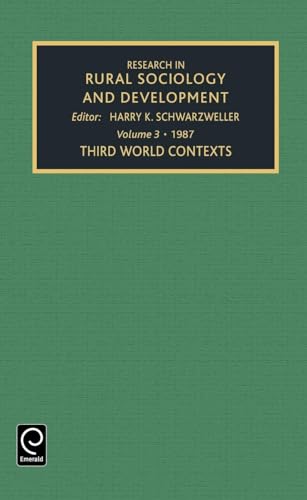Green book cover with black and gold text: "Third World Contexts.