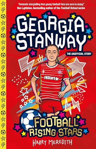 Book cover featuring footballer Georgia Stanway in a red and white kit.