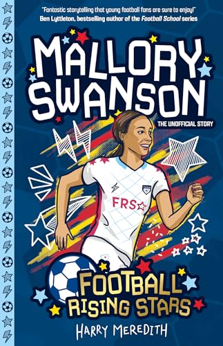 Book cover featuring illustrated soccer player Mallory Swanson with a soccer ball.