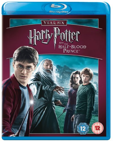 Harry Potter and the Half-Blood Prince" Blu-ray case with character imagery.