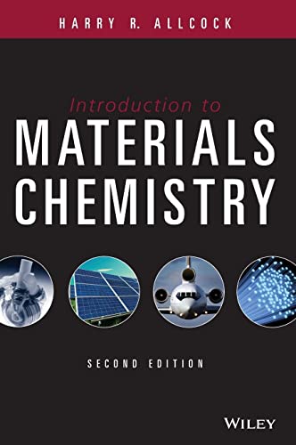 BookCove cover of Introduction to Materials Chemistry, Second Edition by Harry R. Allcock.