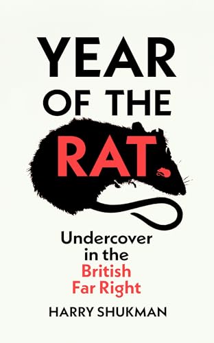Book cover with title Year of the Rat and a black rat silhouette illustration.
