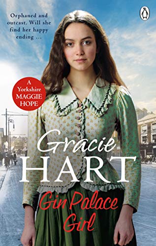 Book cover featuring a young woman in vintage clothing, Yorkshire setting.