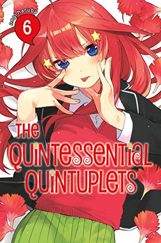 Manga volume 6 cover featuring a red-haired anime girl with blue eyes.